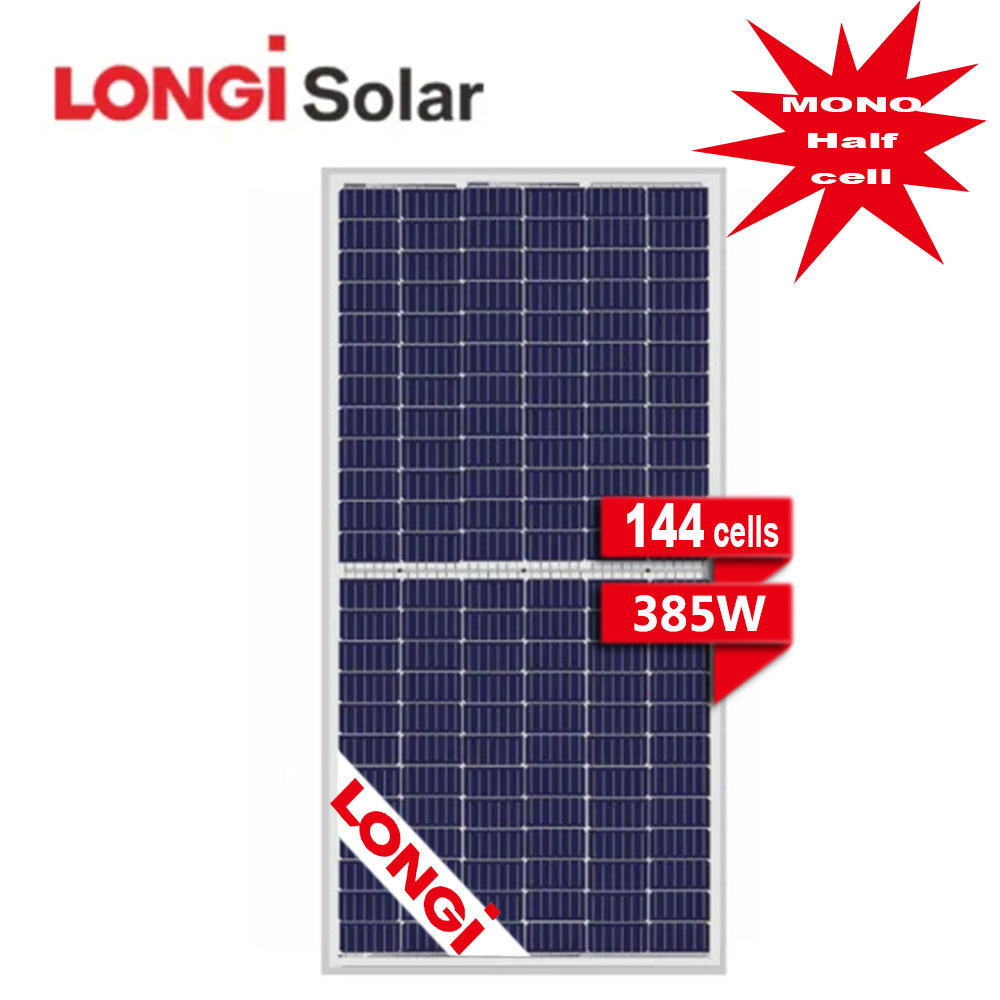 Longi 144cells 385w Mono Solar Panel